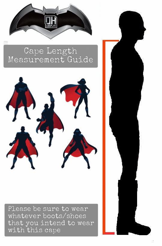 Double Layered Crusader Comic Cape