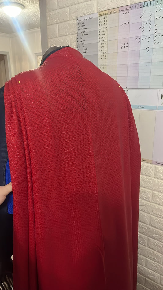 Steel Man Super Cape